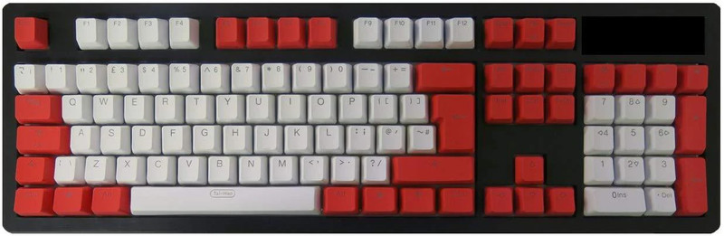 Tai-Hao 114 Key PBT Keycaps - Red Alarm - أكسسوار لوحة مفاتيح